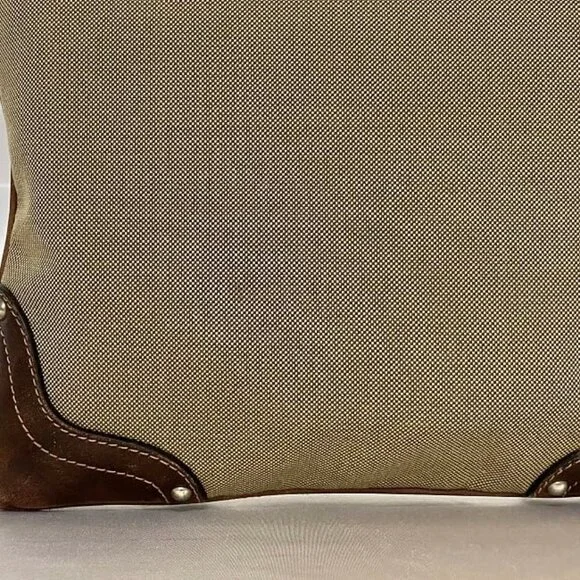 Prada Shoulder Bag Beige Brown Bt0536 Jacquard - Picture 9 of 10